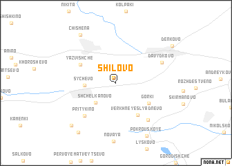 map of Shilovo