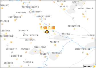 map of Shilovo