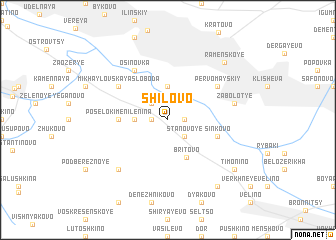 map of Shilovo