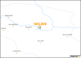 map of Shilovo