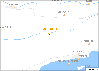map of Shilovo