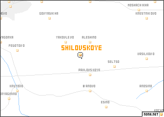 map of Shilovskoye