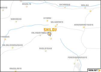 map of Shilov