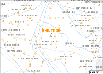 map of Shilţāgh