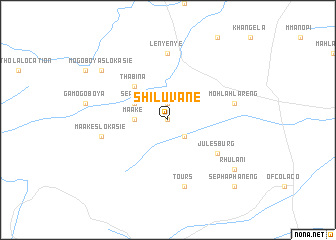 map of Shiluvane