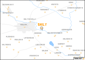 map of Shily