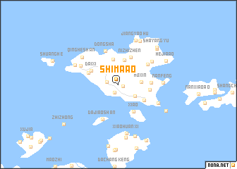 map of Shimaʼao