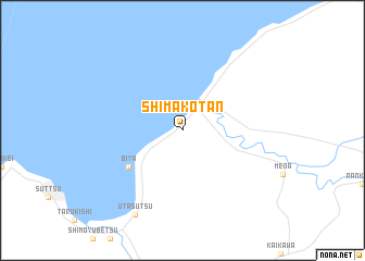 map of Shimakotan
