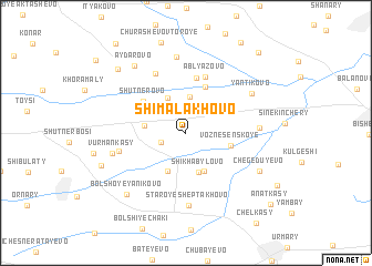 map of Shimalakhovo