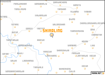 map of Shimaling