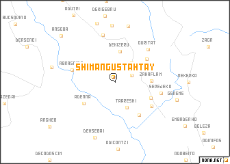 map of Shīmangus-Tahtay