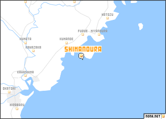 map of Shimanoura