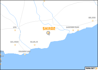 map of Shimar