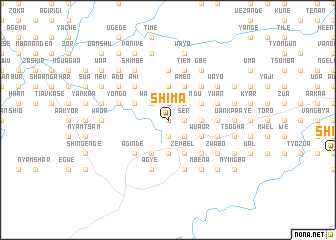 map of Shima