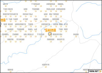 map of Shima