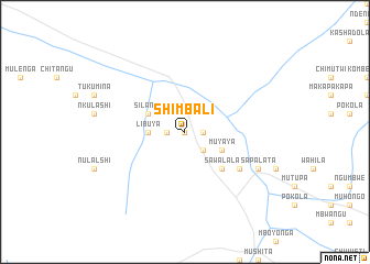 map of Shimbali