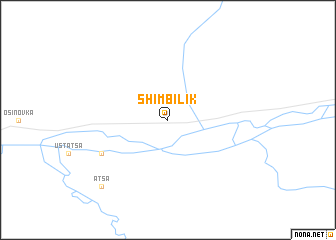 map of Shimbilik
