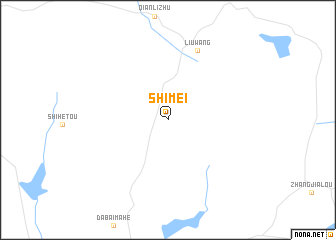 map of Shimei