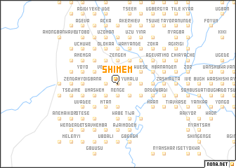 map of Shimem