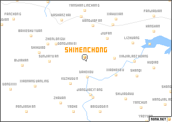 map of Shimenchong