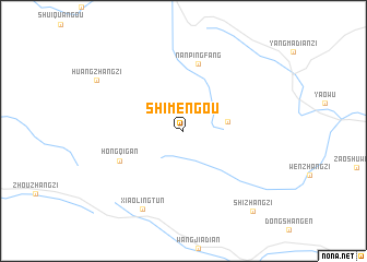 map of Shimengou