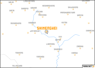 map of Shimengwei