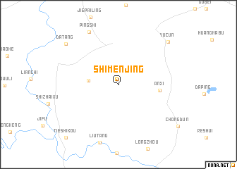 map of Shimenjing
