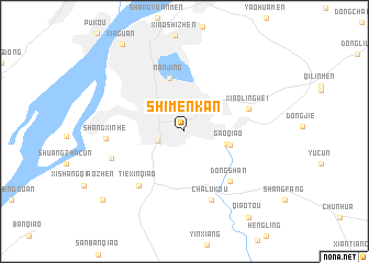 map of Shimenkan