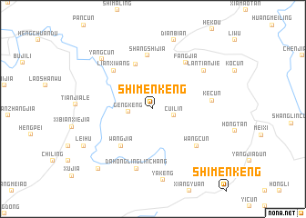 map of Shimenkeng