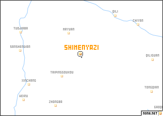 map of Shimenyazi