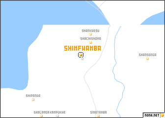 map of Shimfwamba