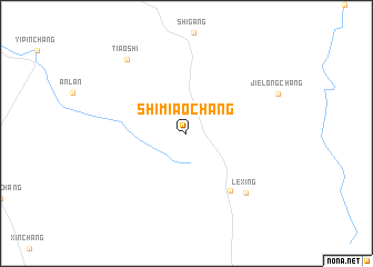 map of Shimiaochang