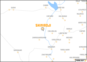 map of Shimiaoji