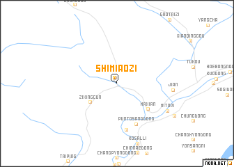 map of Shimiaozi