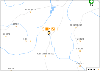 map of Shimishi