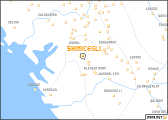 map of Shīmı246)lī