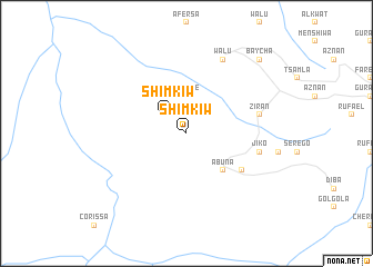 map of Shimkīw