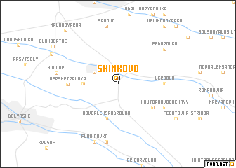 map of Shimkovo