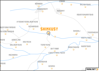 map of Shimkusy