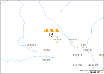 map of Shimlālī