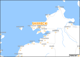 map of Shimmachi