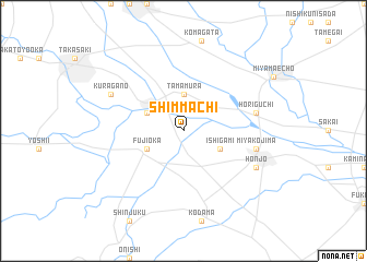 map of Shimmachi