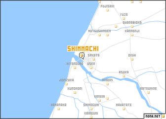 map of Shimmachi