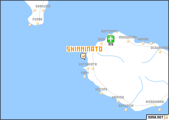 map of Shimminato