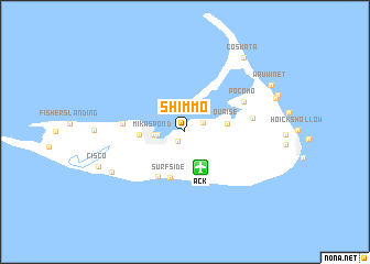 map of Shimmo