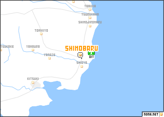 map of Shimobaru