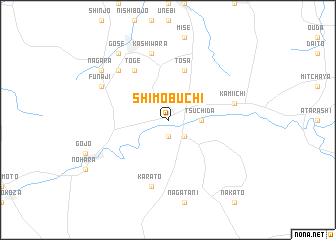 map of Shimobuchi