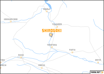 map of Shimodaki