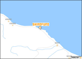 map of Shimofuro