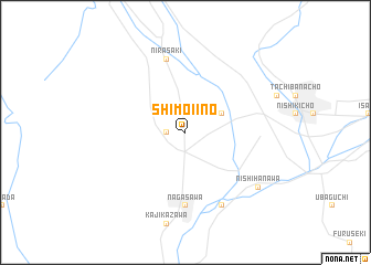 map of Shimo-iino